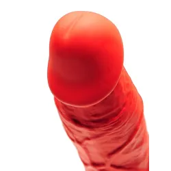 Stretch Real Gode en silicone Stretch N°4 - 23 x 5.2cm Rouge